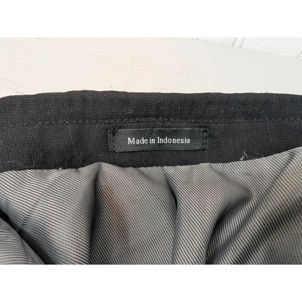 Pronto Uomo Blazer Jacket Mens 43R Black Wool Blend Two Button‎ Corpcore Formal